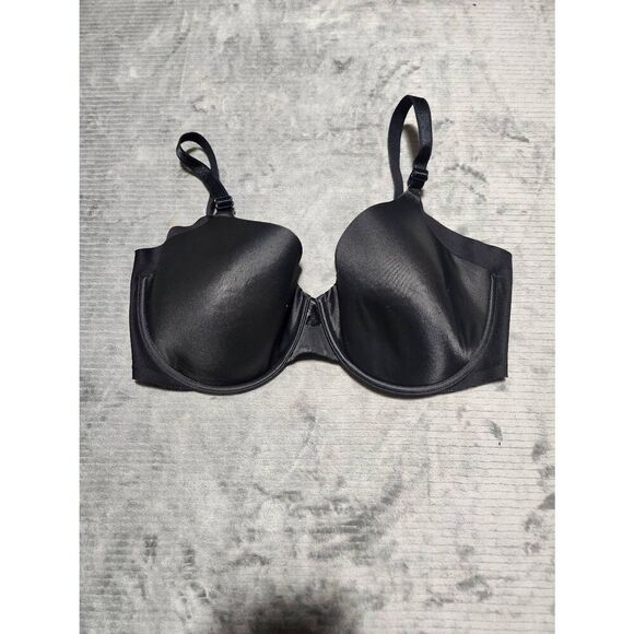 Olga No Side Effects Contour Underwire Bra GB0561A - Black 40D - Picture 1 of 3